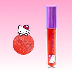 NWT Hello Kitty x The Crème Shop Jelly Glaze High Shine Gloss Hello Cutie